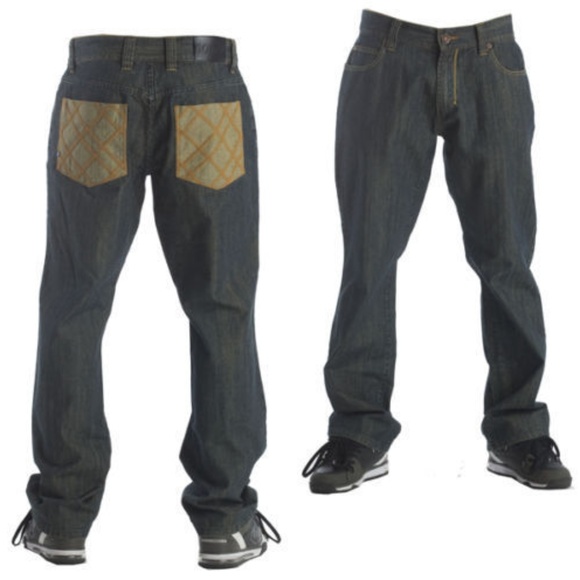 NWT Nomis Mens Size 30 30x32 1/2 Thick Ronson Simmer Jean Snowbaord Pants NEW - Picture 1 of 1